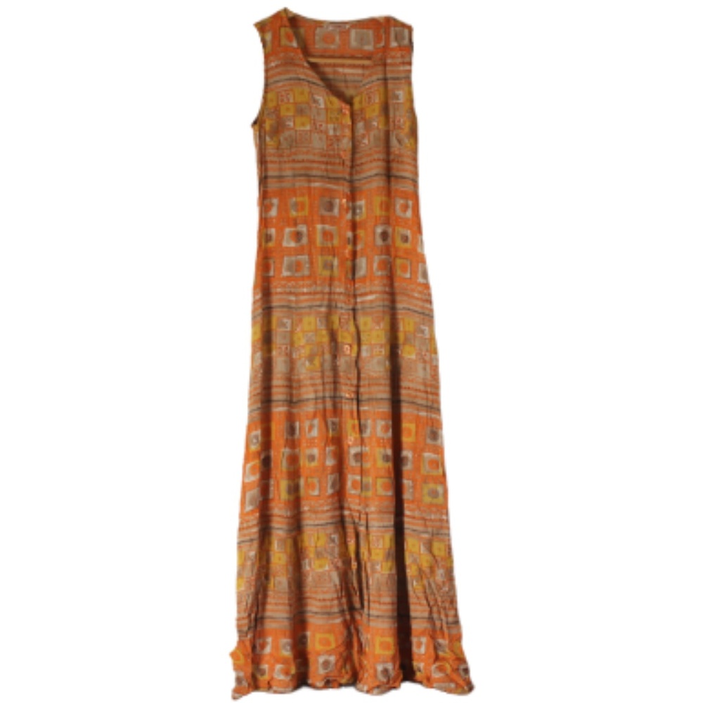 Stefanel | Printed Maxi Dress (S)